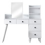 Hanah Home Mesa de maquillaje Bj101 - 2293 Blanca